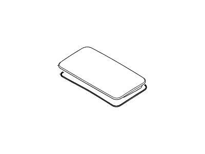 Hyundai 81610-3M000 Sunroof Window Glass Sdn