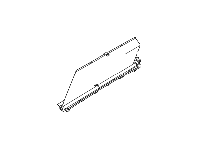 Hyundai 83352-B8000 Curtain-Rear Door, LH