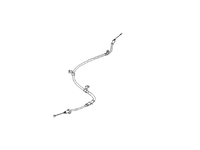 Hyundai 59770-2H000 Cable Assembly-Parking Brake, RH