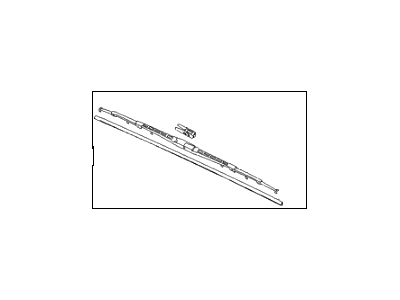 Hyundai 98350-2H000 Wiper Blade Assembly, Driver