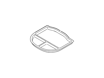Hyundai 85755-A5000-RY Tray Assembly-Luggage, Center