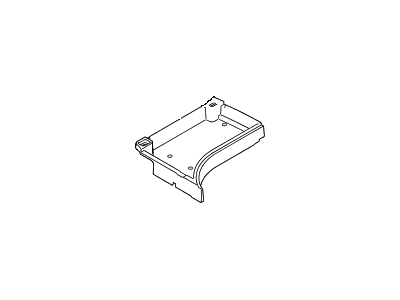 Hyundai 85760-A5000-RY Tray Assembly-Luggage Side, RH