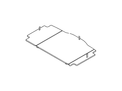 Hyundai 85710-A5000-RY Cover Assembly-Luggage Tray, Center