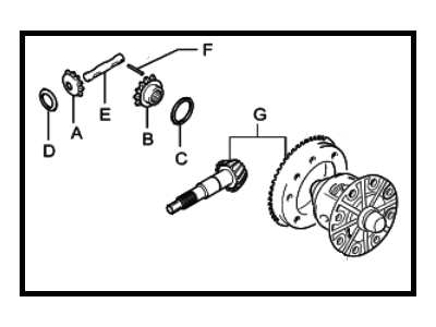 Hyundai 53020-39000 Case Assembly-Differential
