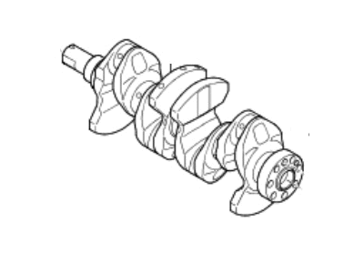 Hyundai 23110-03HA0 Crankshaft Assembly
