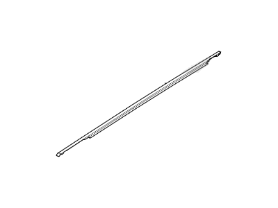 Hyundai 82210-C1000 Weatherstrip Assembly-Front Door Belt Outside LH