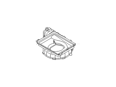 Hyundai 97111-3X000 Case-Blower, Upper