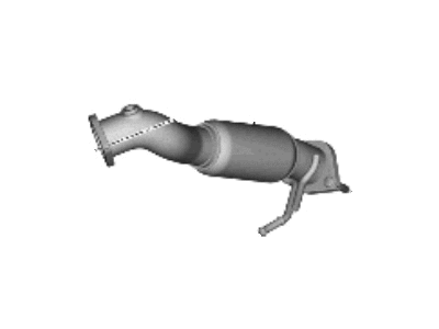 Hyundai 28610-CL200 MUFFLER ASSY-FRONT