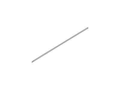 Hyundai 87725-3L020 Bright-Waist Line Molding Front Door, LH