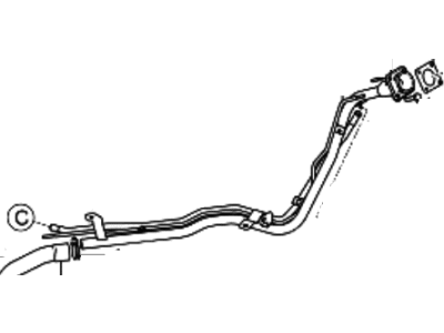 Hyundai 31030-2E300 Filler Neck & Hose Assembly