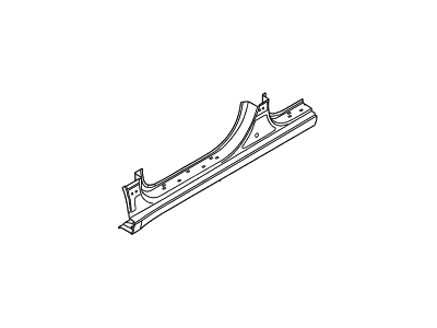 Hyundai 71322-F3D00 Panel-Side Sill Outrer, RH