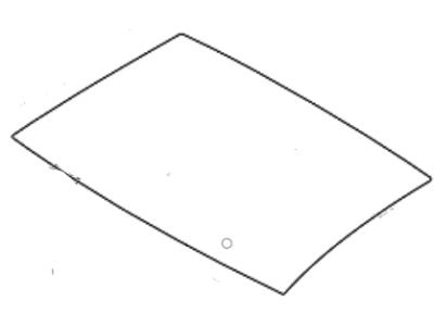 Hyundai 81632-B1100 Power Roof Moving Glass Sub Assembly