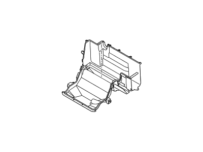 Hyundai 97136-B1500 Case-Heater & Evaporator, Lower