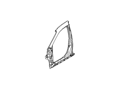 Hyundai 71121-4D010 Panel Assembly-Front Side Outer, RH