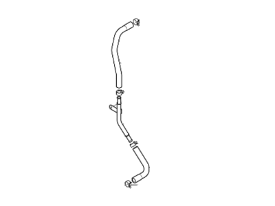 Hyundai 25415-G7000 Hose-Radiator, Upper