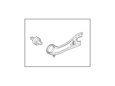 Hyundai 55270-4Z000 Arm Assembly-Rear Trailing Arm, LH