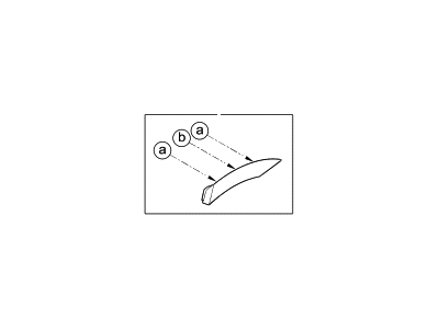 Hyundai 87742-B8000-CA Garnish Assembly-Quarter Side, RH