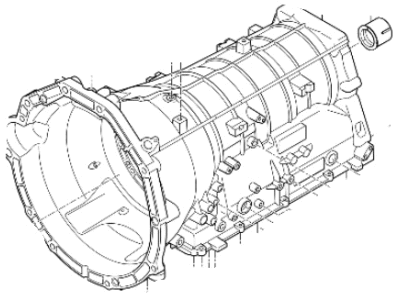 Hyundai 45240-47000 Case Assembly-Automatic Transaxle