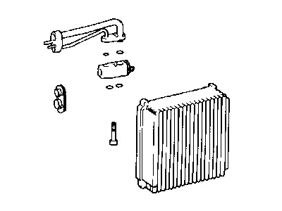 Hyundai 97604-29001 Core & Seal Assembly-Evaporator
