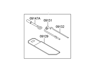Kia 091301U100 Tool Set-OVM
