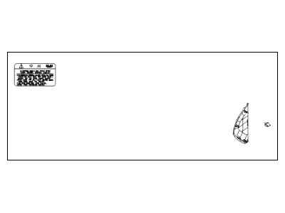 Hyundai 84780-3X200-RAS Cover Assembly-Crash Pad Main Side, LH
