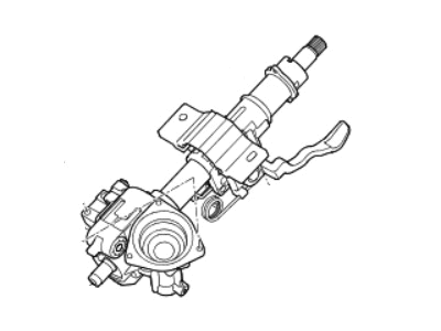 Hyundai 56390-C1710 Column & Housing Assembly
