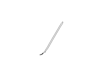 Hyundai 86132-2L000 MOULDING-Windshield Glass Side, RH