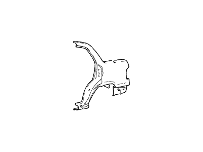 Hyundai 71503-28180 Panel Assembly-Quarter Outer, LH