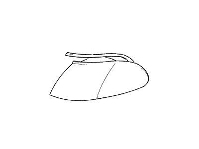 Hyundai 92322-34000 Strip-Body Side Lamp, RH