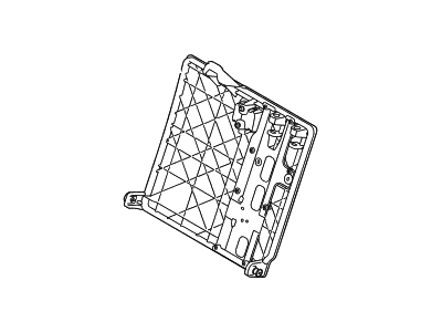 Hyundai 89410-F3000 Frame Assembly-Rear Seat Back, RH