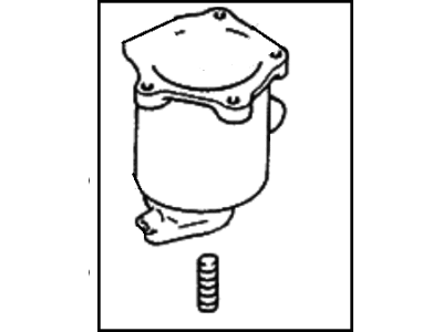 Hyundai 28530-21345 Manifold Catalyst Case Assembly