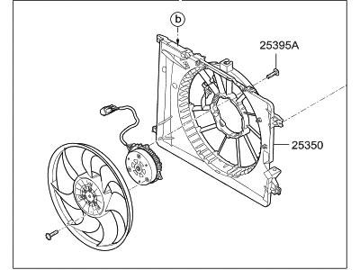 Hyundai 25380-D2000 Blower Assembly