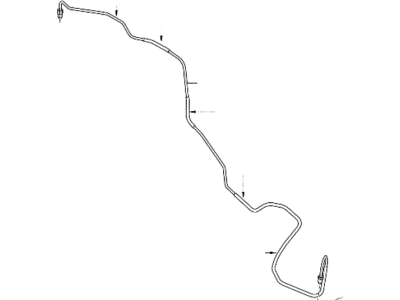 Hyundai 58715-K9000 Tube-H/MODULE To FR LH