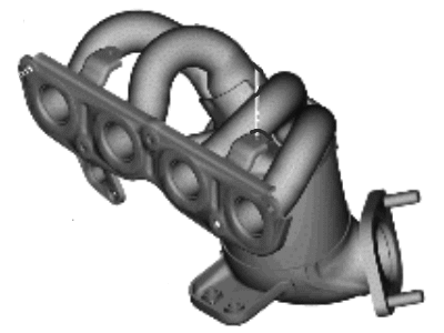 Hyundai 28510-2JAA5 Manifold Assembly-Exhaust