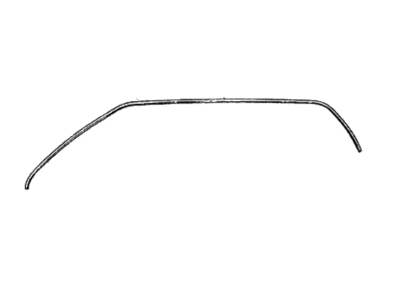 Hyundai 82160-21000 Weatherstrip-Door Opening Upper, RH