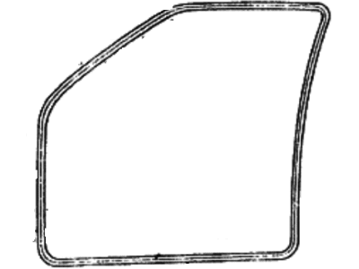 Hyundai 82110-21210 Weatherstrip Assembly-Front Door Opening, LH