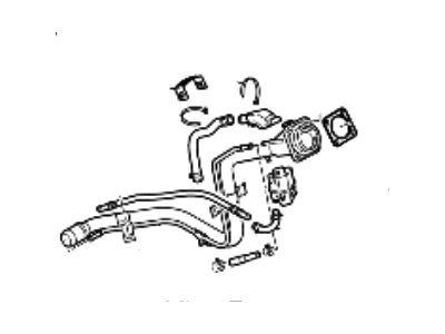Hyundai 31030-2H610 Filler Neck & Hose Assembly