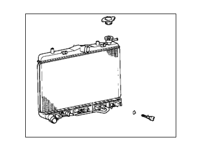 Hyundai 25310-23300 Radiator Assembly