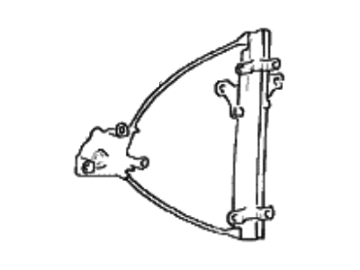 Hyundai 83404-38010 Rear Right Power Window Regulator Assembly