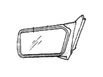 Hyundai 87605-21101 Mirror Assembly-Outside Rear View, LH