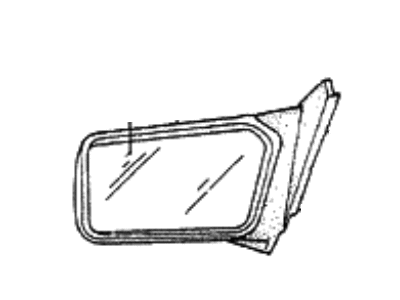 Hyundai 87606-21201 Mirror Assembly-Rear View Outside RH(Fla
