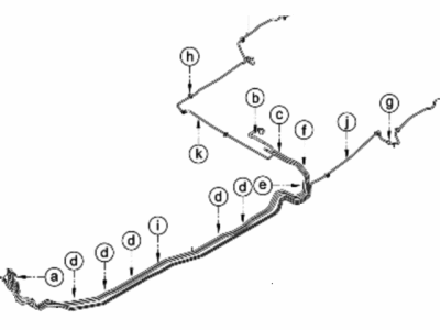 Hyundai 31310-2L500 Tube-Fuel Feed