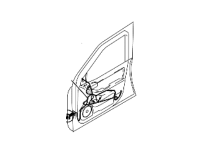 Hyundai 91600-2D010 Wiring Assembly-Front Door(Driver)