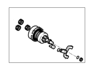 Kia 361403C100 Clutch Set