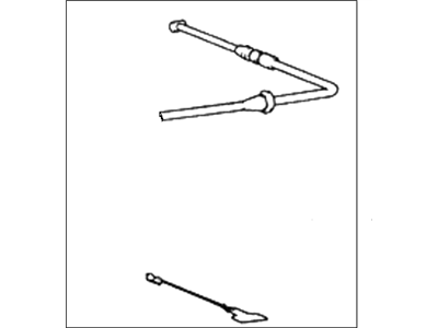 Hyundai 81590-23000 Catch & Cable Assembly-Fuel Filler