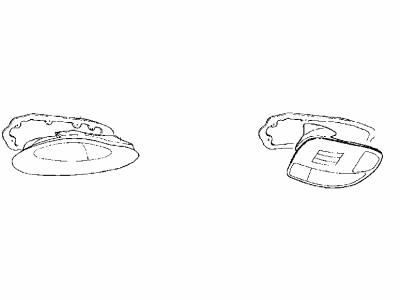 Hyundai 92403-27050 Lens & Housing-Rear Combination Lamp, LH