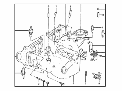 Hyundai 28310-21102 Manifold Assembly-Intake