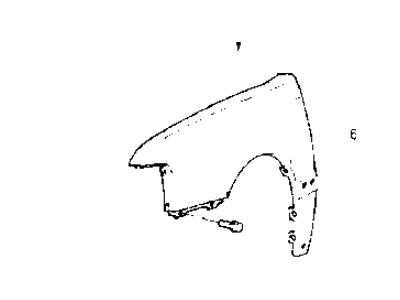 Hyundai 66311-33250 Panel-Fender, LH