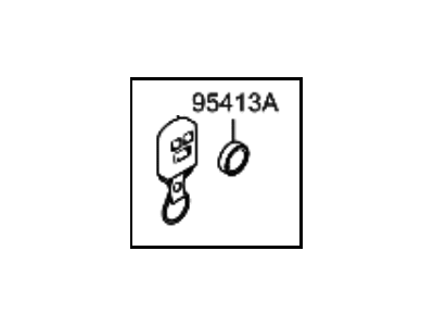 Hyundai 95430-25200 Transmitter Assembly