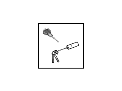 Hyundai 81905-J9030 Lock Key & Cylinder Set